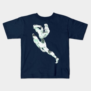 Lost head runner Kids T-Shirt